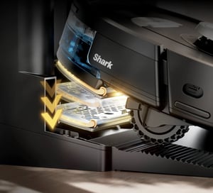 Shark PowerDetect NeverTouch Pro 2-in-1 Saug Czarny, Kolor kamienia