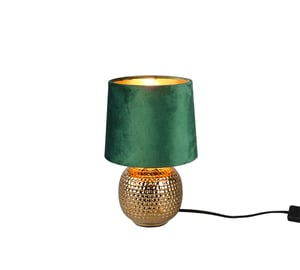 TRIO Sophia Table Lamp E14 Gold, Green