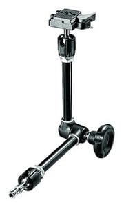 Manfrotto 244RC Variable Friction ARM mit Platte, Stativ, schwarz
