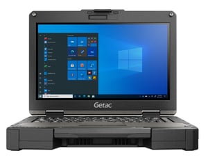 Getac B360 Pro Intel® Core™ i5 i5-10210U Laptop 33,8 cm (13.3") Ekran dotykowy Full HD 8 GB DDR4-SDRAM 256 GB SSD Wi-Fi 6 (802.11ax) Windows 10 Pro Czarny