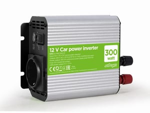 Gembird EG-PWC300-01 Power Adapter/Inverter, Automatic, 300 W, Gray