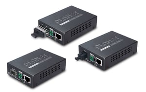 PLANET GT805A konwerter sieciowy 1000 Mbit/s 0 nm Multifunkcyjny Czarny