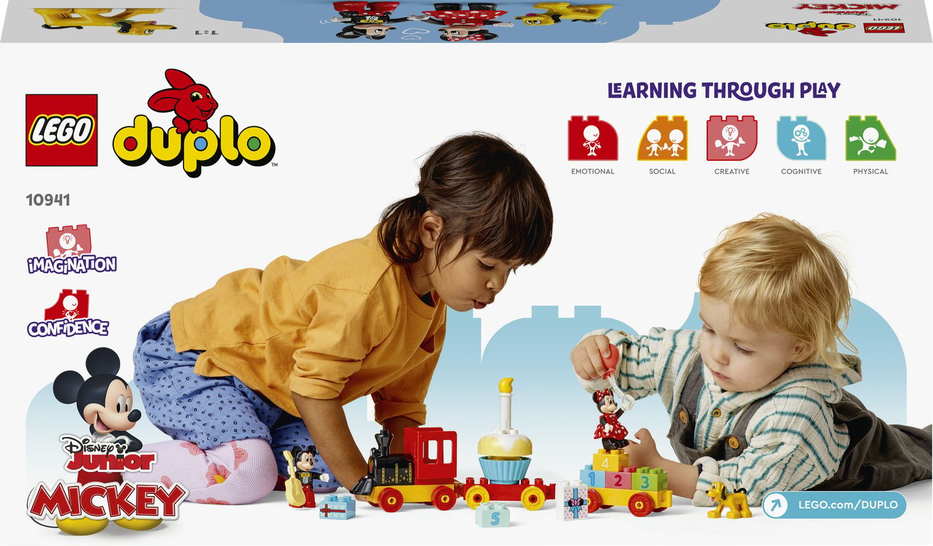 LEGO DUPLO Disney Urodzinowy pociąg myszek Miki i Minnie