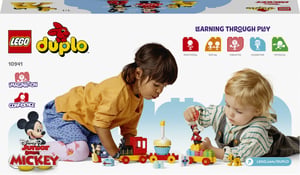 LEGO DUPLO Disney Urodzinowy pociąg myszek Miki i Minnie