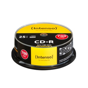 Intenso CD-R 700 MB 52x Spindel (25) 25 Stück