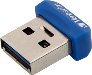 Verbatim Store 'n' Stay Nano USB-minne 64 GB USB Typ A 3.2 Gen 1 (3.1 Gen 1) Blå