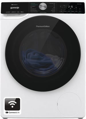 Gorenje WNS14AAT3/DE pralka Od przodu 10 kg 1400 RPM Biały, Czarny