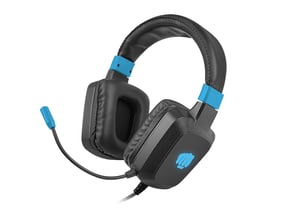 FURY NFU-1584 słuchawki/zestaw słuchawkowy Przewodowa Opaska na głowę Gaming Czarny, Niebieski