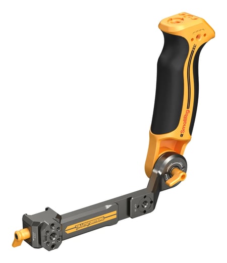 SmallRig 5524 akcesorium do stabilizatorów wideo Uchwyt Aluminium, Żółty Aluminium, Silikon 1 szt. DJI RS 2 / RSC 2 / RS 3 / RS 3 Pro / RS 3 Mini / RS4 / RS 4 Pro / RS 4 Mini