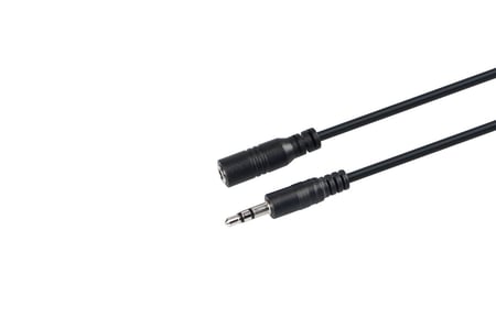 Microconnect AUDLR15 kabel audio 15 m 3.5mm Czarny