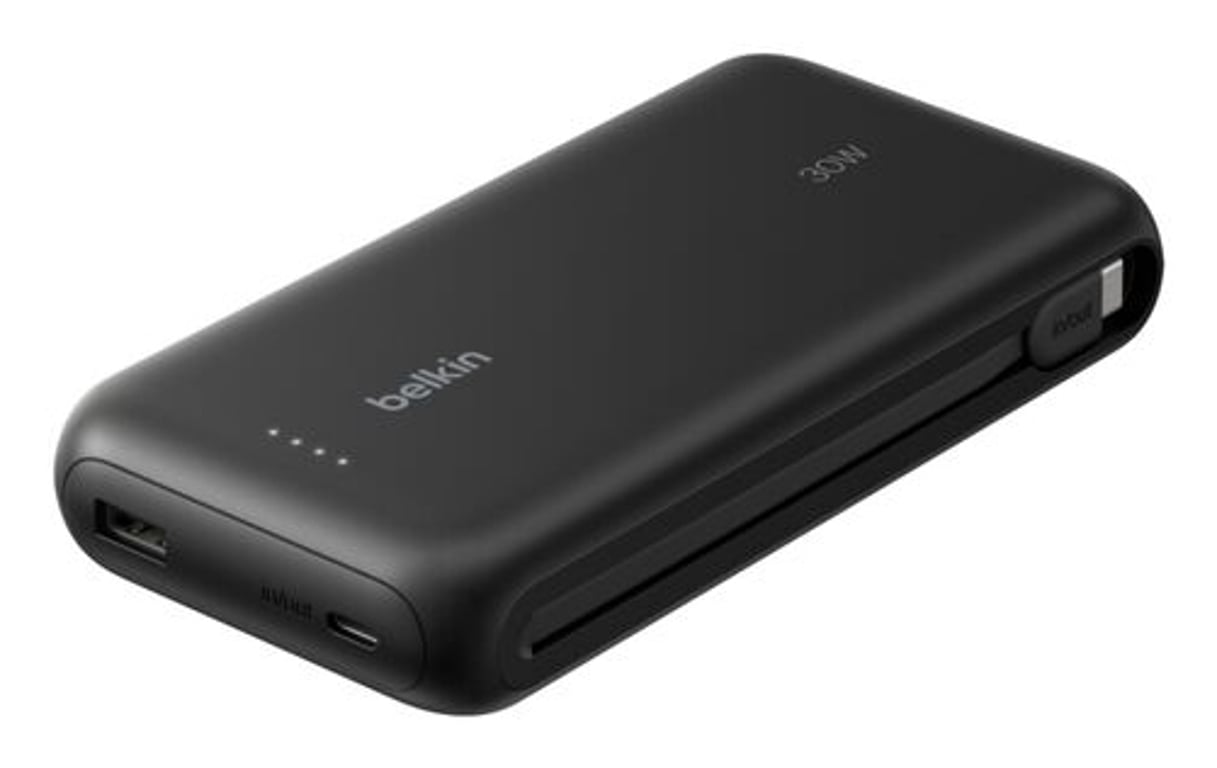 фото Зовнішній акумулятор (павербанк) Belkin Boost Charge 20000mAh 30W for Nintendo Switch 2 Black (ENA013HQBK)