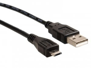Maclean MCTV-747 USB 2.0 Cable, 1.8 m, Micro-USB to USB-A, Black