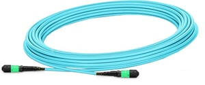 Nvidia MFP7E10-N020 kabel InfiniBand / światłowodowy 20 m MPO OFNR Kolor Aqua