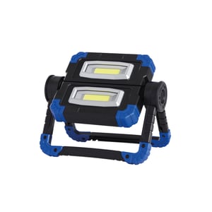 RealPower 463617 oświetlenie robocze Czarny, Niebieski LED 10 W