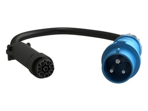 Vertiv FSC1U001 Power Cable, Black, Blue, 3 m
