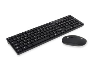 Conceptronic Orazio Keyboard with Included Mouse, RF Wireless, QWERTY, Portuguese, Black