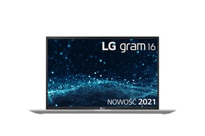 LG GRAM 16 2021 (16Z90P-G.AA66Y) - SILVER Intel® Core™ i5 i5-1135G7 Ultrabook 40.6 cm (16") 2K Ultra HD 16 GB LPDDR4x-SDRAM 512 GB SSD Intel Iris Xe Max Windows 11 Home