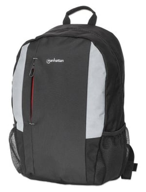 Manhattan 440318 plecak Plecak turystyczny Czarny Nylon, Poliester, Siatka