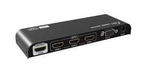 Techly IDATA HDMI2-4K31HDR HDMI video switcher