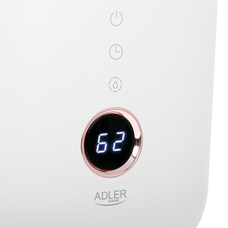 Adler AD 7972 nawilżacz powietrza Ultradźwiękowy 4 l Biały 23 W