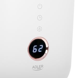 Adler AD 7972 nawilżacz powietrza Ultradźwiękowy 4 l Biały 23 W