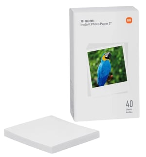 Xiaomi Instant Photo Paper 3" snabbfotofilm, 40 st. 86 x 102 mm
