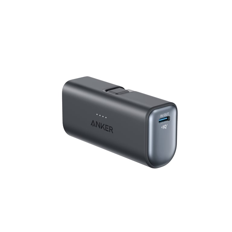 фото Зовнішній акумулятор (павербанк) Anker Nano 5000mAh 22.5W USB Type-C Black (A1653011)