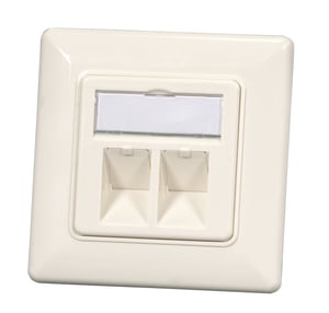 EFB Elektronik ET-25085V2 gniazdko elektryczne RJ-45 Biały
