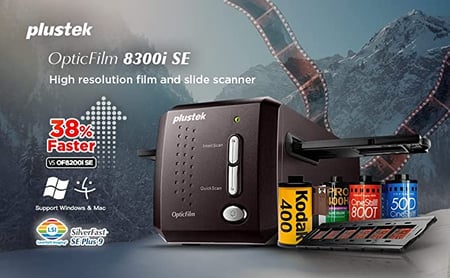 Plustek OpticFilm 8300i SE Czarny