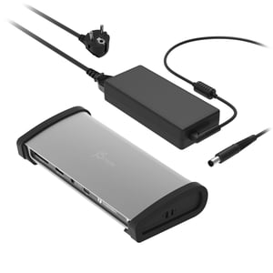 j5create JTD562-EN Wired Thunderbolt 4 Docking Station, Gray