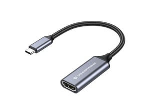 Conceptronic ABBY09G externe USB-Grafikkarte 4096 x 2160 px Grau