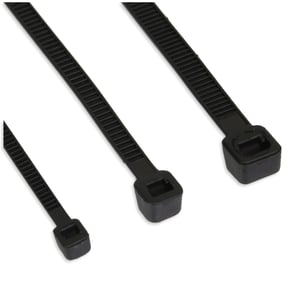 InLine 59963N opaska kablowa Czarny 100 szt.