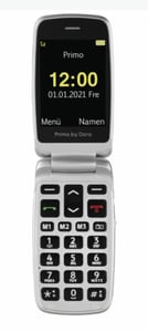 Doro Primo 408 7.11 cm (2.8") 100 g Graphite, Gray, Silver Phone for beginners