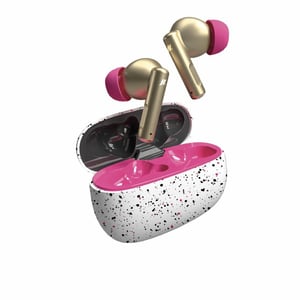 SBS TWS Rash True Wireless Stereo (TWS) In-Ear-Kopfhörer für Anrufe/Musik – Gold, Rosa, Weiß