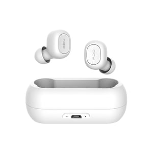 QCY T1C Trådlösa in-ear-hörlurar Musik Micro-USB Bluetooth Vit