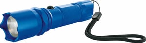 Schwaiger TLED300B 531 Blue COB LED Flashlight