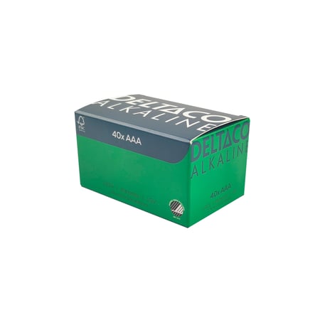 Deltaco LR03-40B bateria do użytku domowego Jednorazowa bateria AAA Alkaliczny