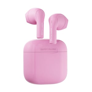 Happy Plugs JOY True Wireless Stereo (TWS) In-Ear Headset for Calls/Music/Sports/Everyday Use Bluetooth Pink