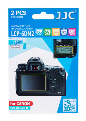 JJC LCP-6DM2 ochraniacz ekranu aparatów Przezroczysty Canon