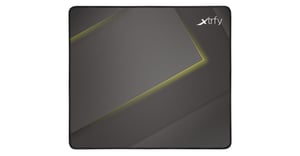 CHERRY XTRFY GP1 Podkładka dla graczy Czarny, Szary, Żółty