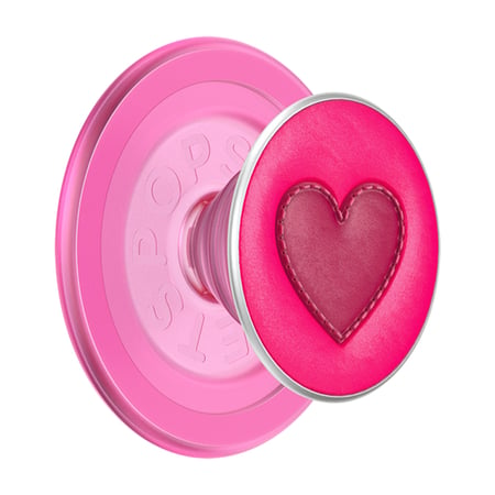 PopSockets Stitched Sweet Heart PopGrip for MagSafe