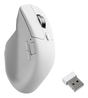 Keychron M6 myszka Uniwersalne Po prawej stronie RF Wireless + Bluetooth + USB Type-C Optyczny 30000 DPI