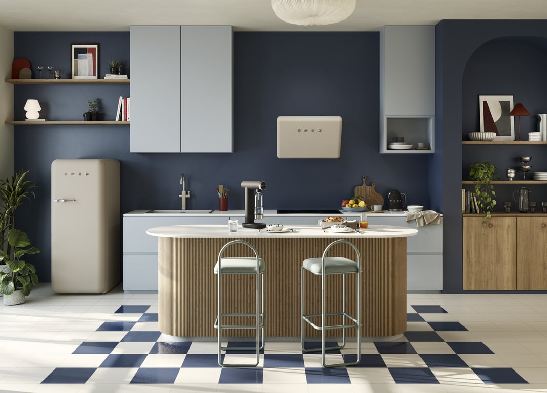 Smeg SKC01BLM saturator Plastik Czarny