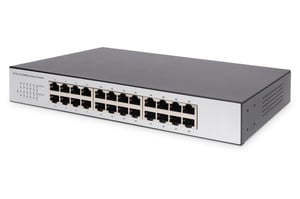Digitus 24-portars Fast Ethernet N-Way-switch