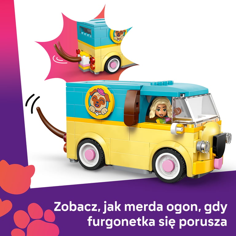 LEGO Friends Furgonetka z akcesoriami dla zwierząt