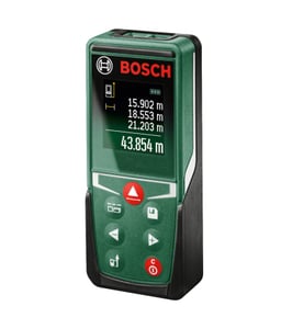 Bosch UniversalDistance 50 Laser Distance Measurer, Black and Green, 50 m