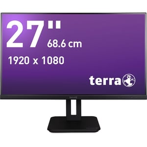 TERRA 3030239 Computermonitor 68,6 cm (27") 1920 x 1080 px Full HD LCD Schwarz