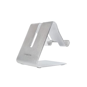 LogiLink AA0122 Halterung Passive Halterung für Mobiltelefon/Smartphone, Tablet/UMPC Aluminium