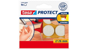 TESA 57894 Furniture Pads, 9-Pack, Round