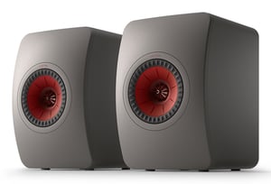 KEF LS50 Meta 2-drożny Szary, Tytan Przewodowa
